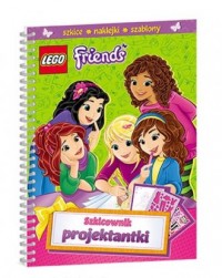 LEGO friends. Szkicownik projektantki - okładka książki