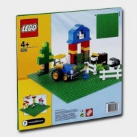 LEGO. Płytka konstrukcyjna. Trawnik - zdjęcie zabawki, gry