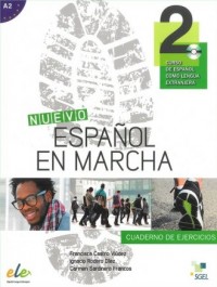 Nuevo Espanol en marcha 2. Ćwiczenia - okładka podręcznika