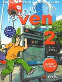 Nuevo Ven 2. Język hiszpański. - okładka podręcznika