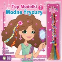 Top Modelki 1. Modne fryzury - okładka książki