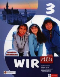 Wir neu 3. Język niemiecki. Szkoła - okładka podręcznika