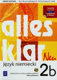 Alles klar Neu 2B. Język niemiecki. - okładka podręcznika