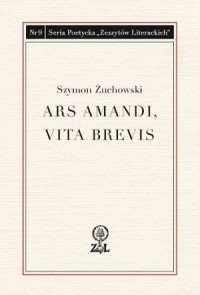 Ars amandi, vita brevis - okładka książki