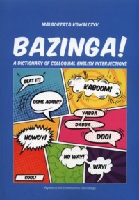 Bazinga! A dictionary of colloquial - okładka podręcznika