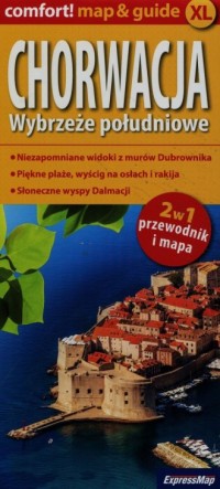 Chorwacja. Wybrzeże południowe - okładka książki