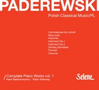 Complete Piano Works vol.1 - okładka płyty