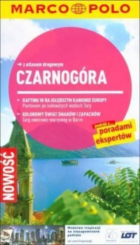 Czarnogóra. Przewodnik z atlasem - okładka książki