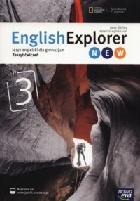 English Explorer New 3. Język angielski.Gimnazjum. - okładka podręcznika