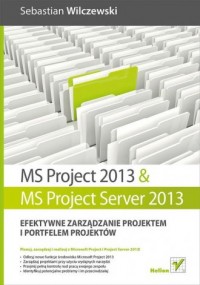 MS Project 2013 i MS Project Server - okładka książki