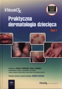 Praktyczna dermatologia dziecięca. - okładka książki