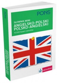 Słownik mini angielsko-polski, - okładka podręcznika