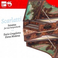 Sonatas for two harpsichords - okładka płyty