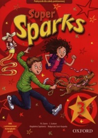 Super Sparks 3. Język angielski. - okładka podręcznika