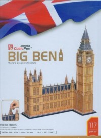Zegar Big Ben duży zestaw (puzzle - zdjęcie zabawki, gry