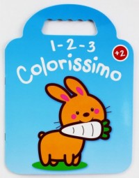 1-2-3 Colorissimo 2+ króliczek - okładka książki