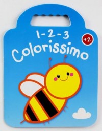 1-2-3 Colorissimo 2+ pszczółka - okładka książki