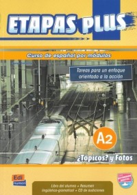 Etapas Plus A2. Podręcznik (+ CD - okładka podręcznika