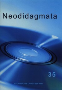 Neodidagmata 35 - okładka książki