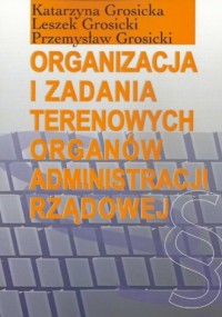 Organizacja i zadania terenowych - okładka książki
