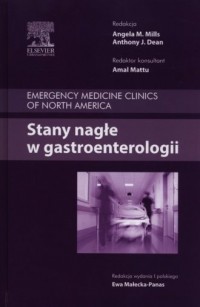 Stany nagłe w gastroenterologii - okładka książki