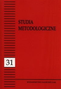 Studia metodologiczne 31 - okładka książki