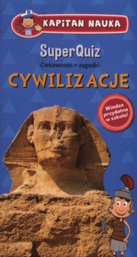 SuperQuiz Cywilizacje - okładka książki