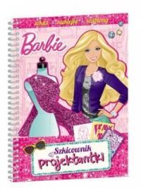 Szkicownik projektantki Barbie - okładka książki