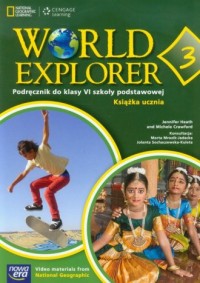 World Explorer 3. Podręcznik + - okładka podręcznika