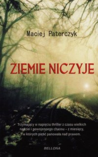 Ziemie niczyje - okładka książki