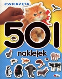 Zwierzęta. 501 naklejek - okładka książki