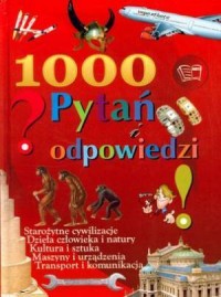 1000 pytań i odpowiedzi (czerwona) - okładka książki