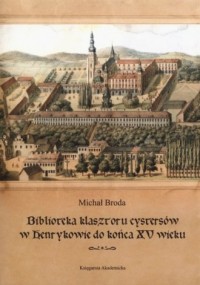 Biblioteka klasztoru cystersów - okładka książki