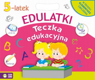 Edulatki. Teczka edukacyjna 5-latek - okładka podręcznika