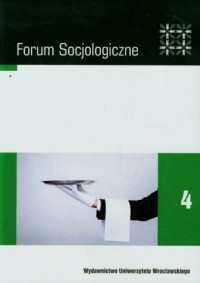 Forum Socjologiczne 4. Nowe trendy - okładka książki