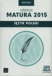 Język polski. Matura 2015. Vademecum. - okładka podręcznika