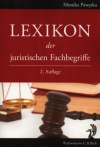 Lexikon der juristischen Fachbegriffe - okładka książki