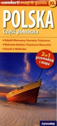 Polska. Część północna 2 w 1. Przewodnik - okładka książki