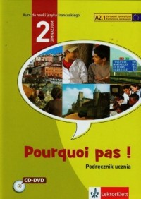 Pourquoi pas 2. Język francuski. - okładka podręcznika