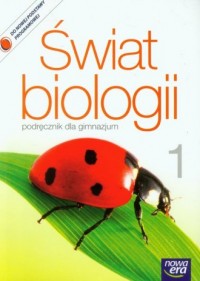 Świat biologii. Klasa 1. Gimnazjum. - okładka podręcznika