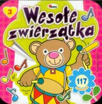 Wesołe zwierzątka 3 - okładka książki