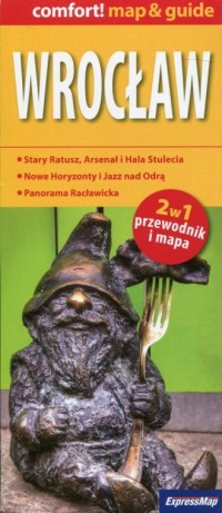 Wrocław 2 w 1. Przewodnik i laminowany - okładka książki
