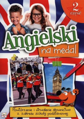 Angielski na medal cz. 2 - okładka podręcznika