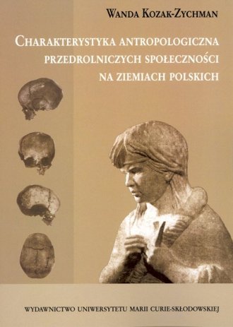 Charakterystyka antropologiczna - okładka książki