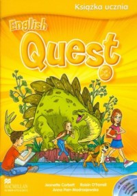 English Quest 3 Książka ucznia - okładka podręcznika