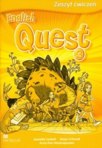 English Quest 3 Zeszyt ćwiczeń - okładka podręcznika