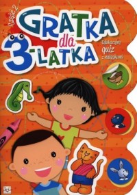 Gratka dla 3-latka cz. 2. Edukacyjny - okładka książki