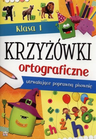 Krzyżówki ortograficzne. Klasa - okładka podręcznika