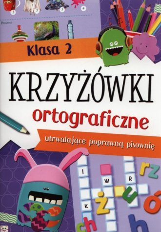 Krzyżówki ortograficzne. Klasa - okładka podręcznika