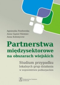 Partnerstwa międzysektorowe na - okładka książki